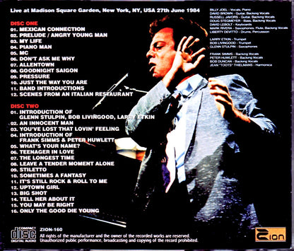 Billy Joel/NY,USA 6.27.1984