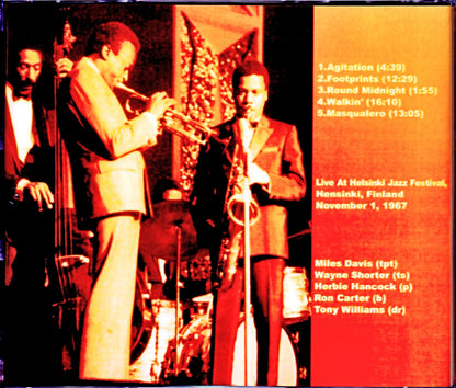 Miles Davis, Wayne Shorter, Herbie Hancock, Tony Williams, Ron Carter/Finland 1967