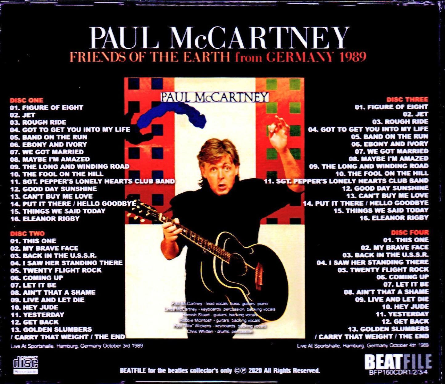 Paul McCartney/Germany 1989 2Days Complete