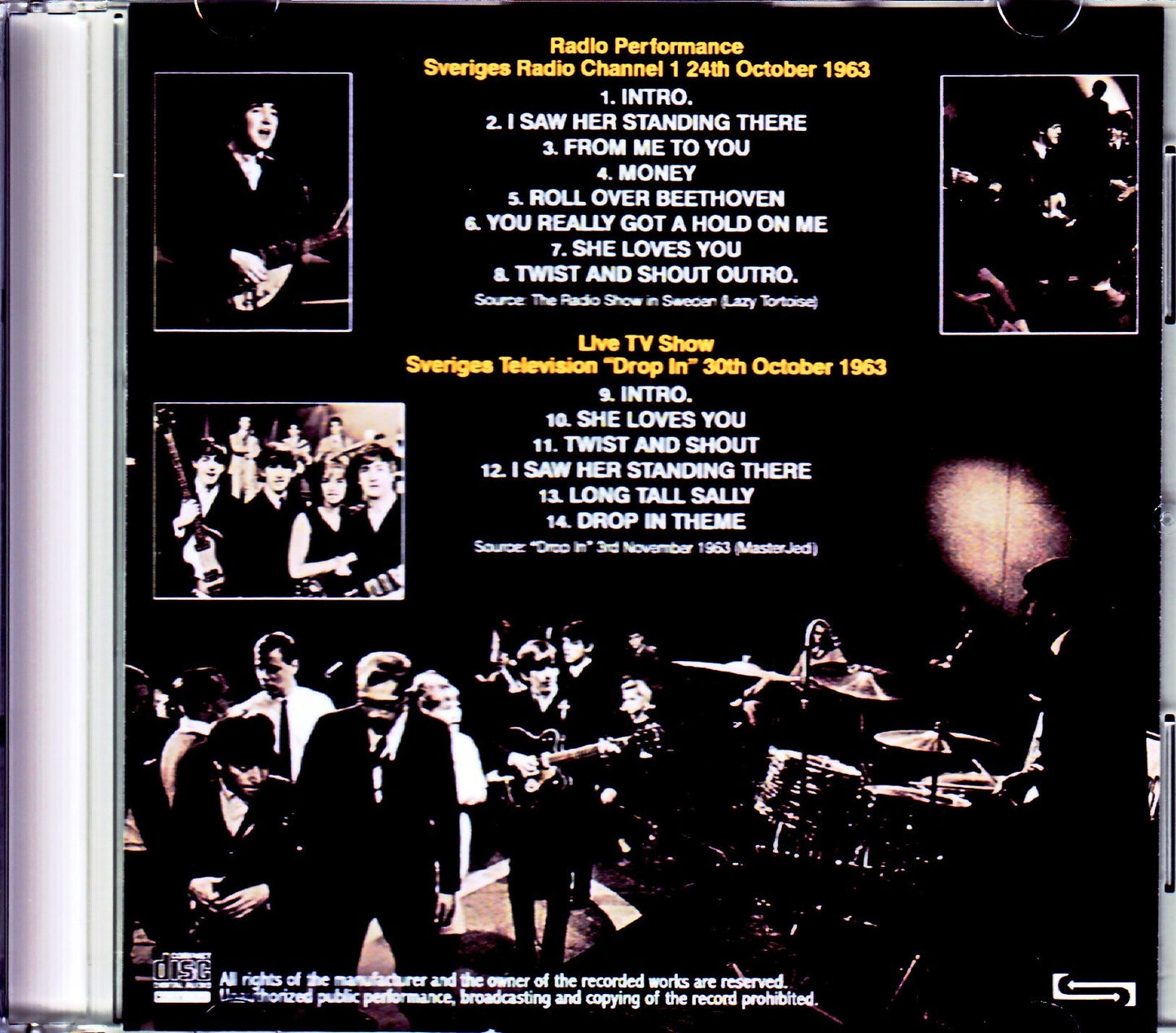 Beatles/Sweden Radio & TV Show Live Stereo Remix