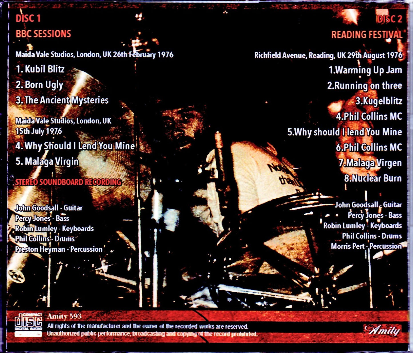 Brand X/London,UK 1976 & more