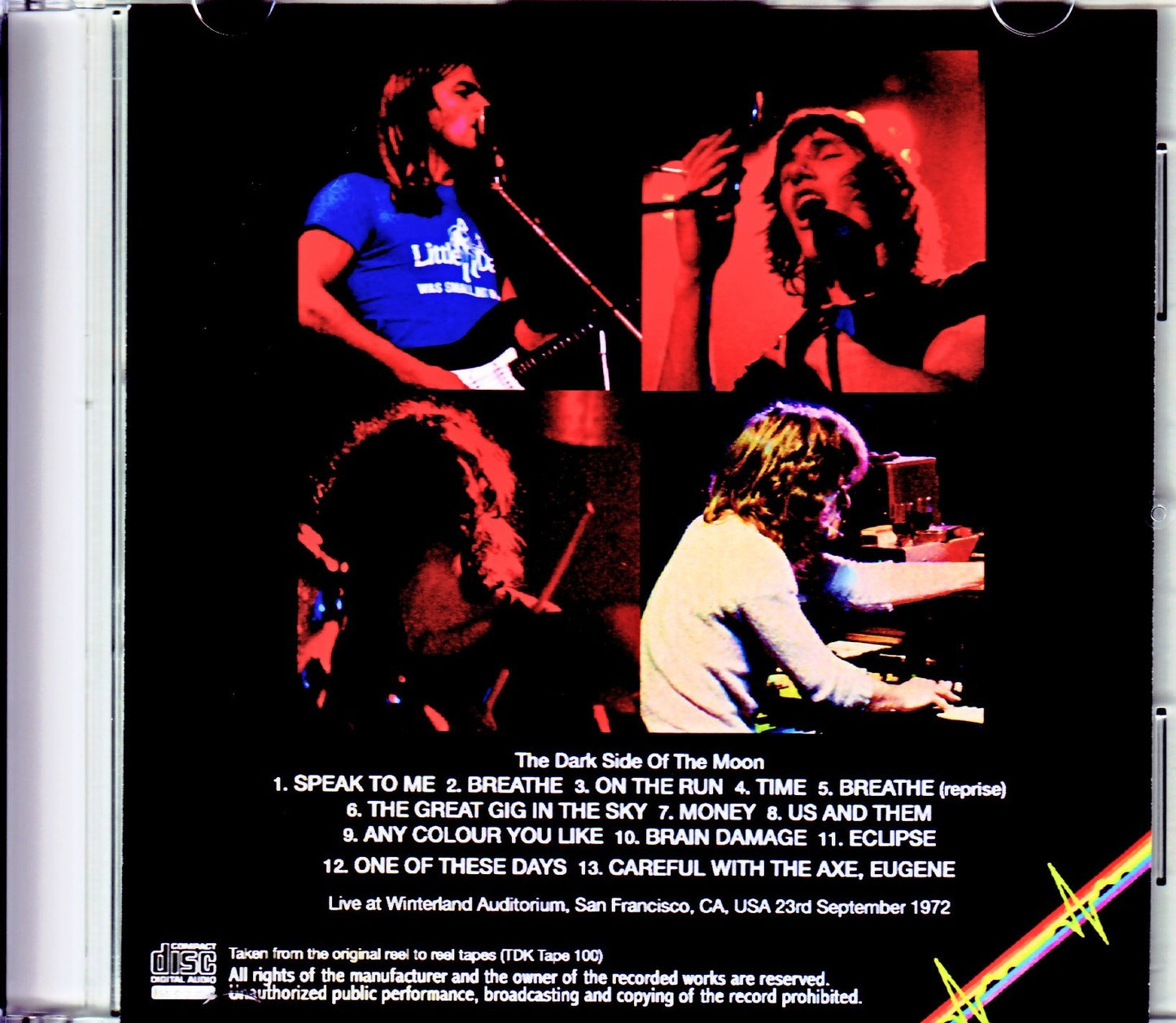 Pink Floyd/CA, USA 9.23.1972