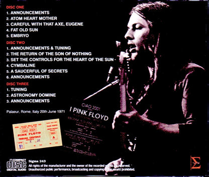 Pink Floyd/Italy 6.20.1971 Upgrade
