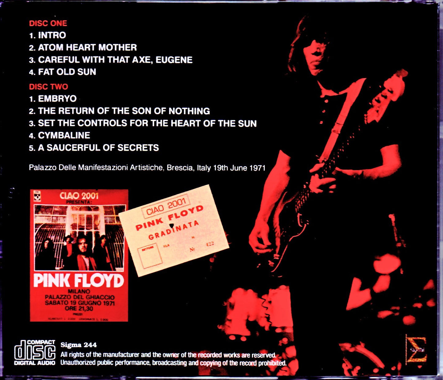 Pink Floyd/Italy 6.19.1971 New Source