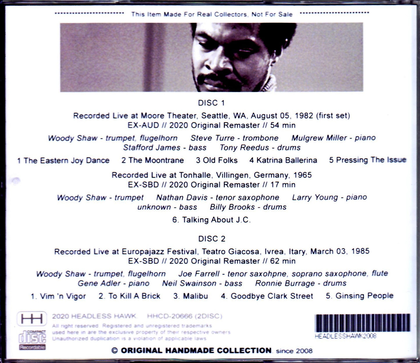 Woody Shaw/1980's Live Collection & more