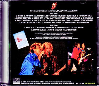 Rolling Stones/CA,USA 8.18.2019 Schoeps MK41 Recording