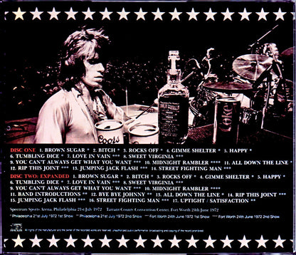 Rolling Stones/PA,USA 1972 2Days Pitch Adjust Expanded