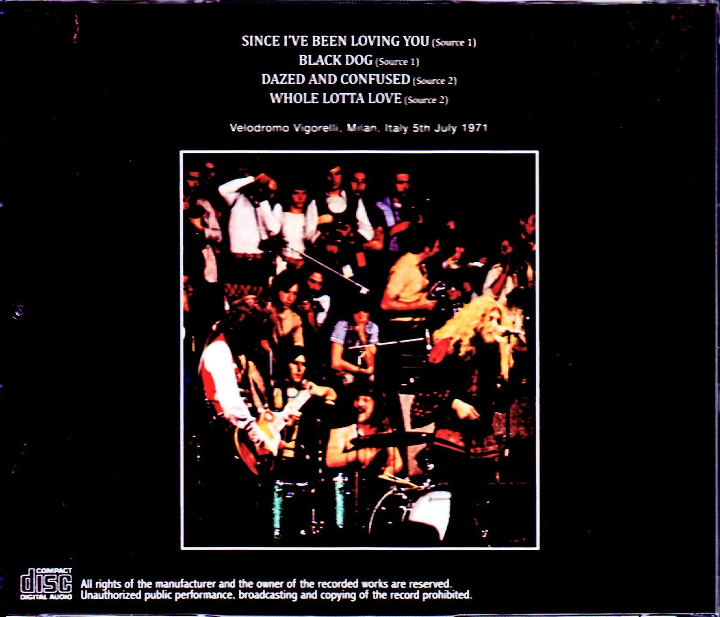 Led Zeppelin/Italy 1971 Remastered 2Source Mix