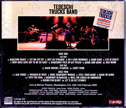 Tedeschi Trucks Band/WA, USA 2020