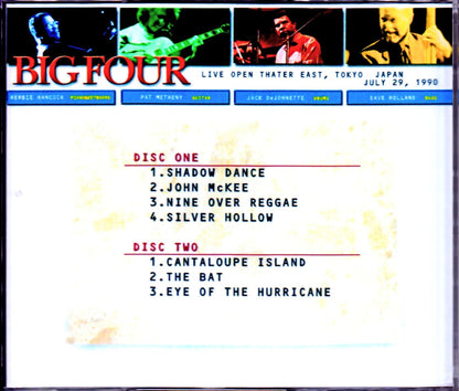 Big Four,Herbie Hancock,Pat Metheny,Dave Holland,Jack DeJonette/Tokyo,Japan 1990