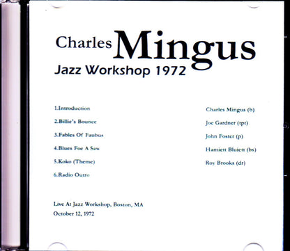 Charles Mingus/MA, USA 1972
