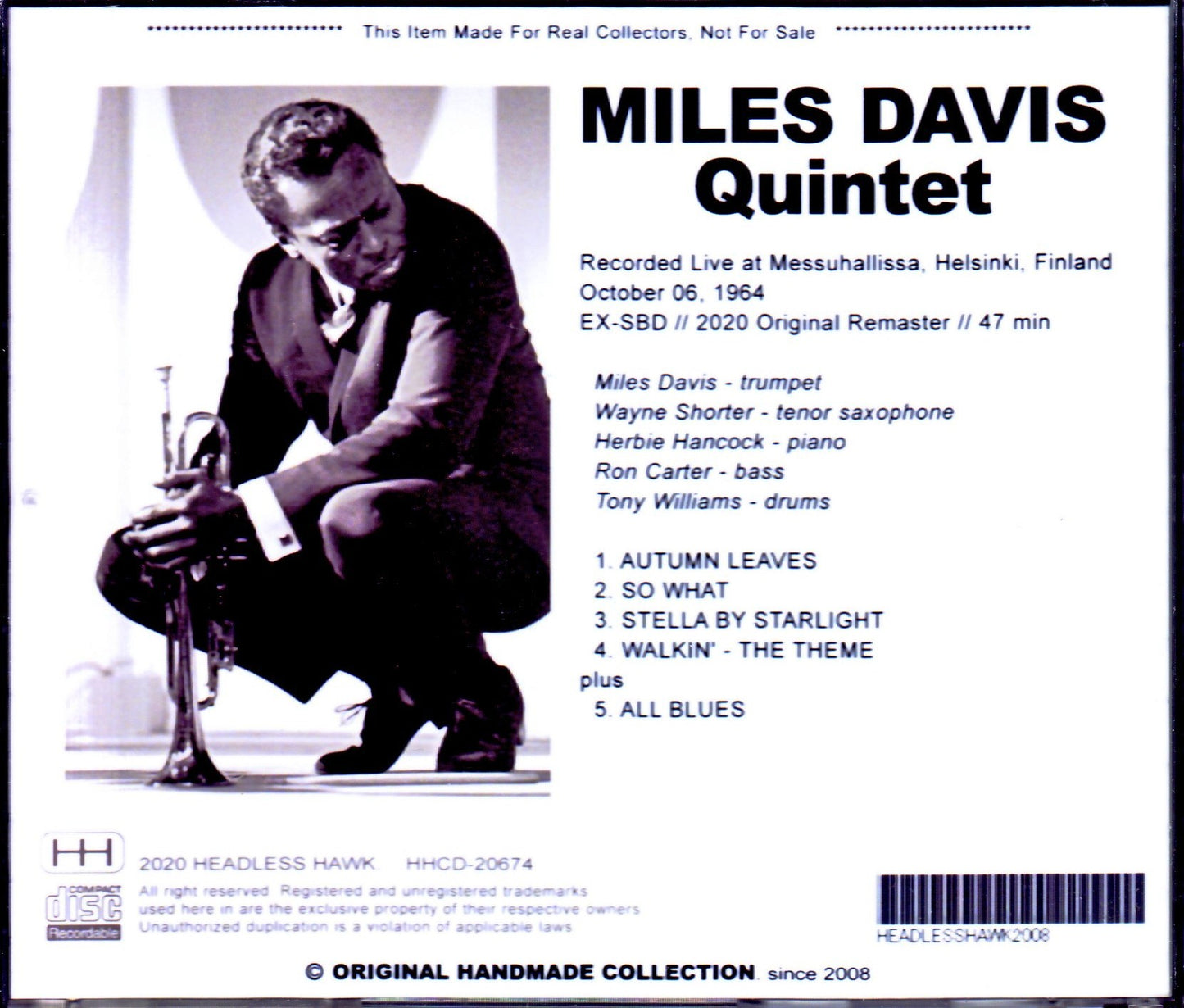 Miles Davis Quintet, Wayne Shorter, Herbie Hancock, Tony Williams/Finland 1964 Complete & more