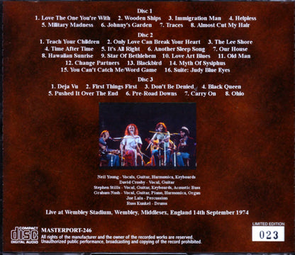 C.S.N.&Y. Crosby,Stills,Nash & Young/UK 1974