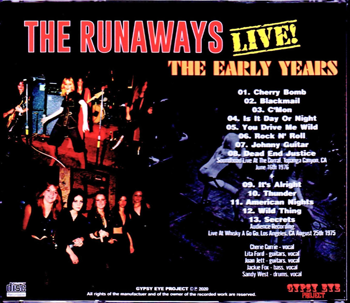 Runaways/CA, USA 1976 & more