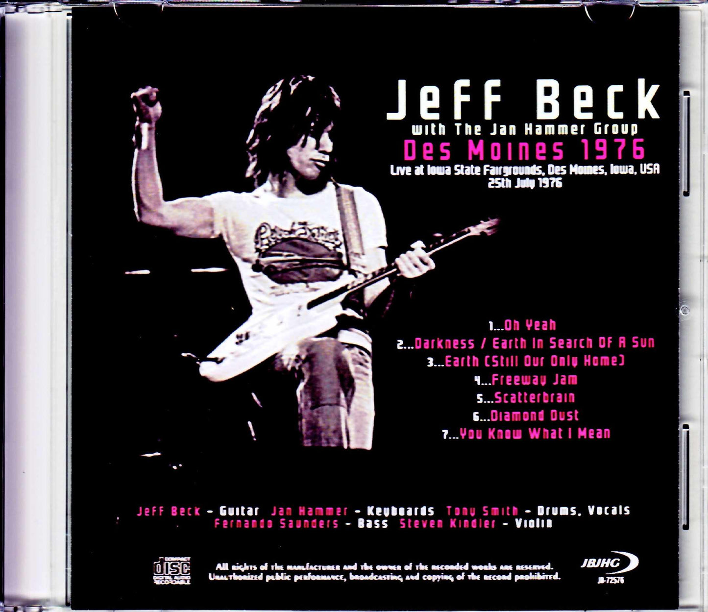 Jeff Beck/IA,USA 1976