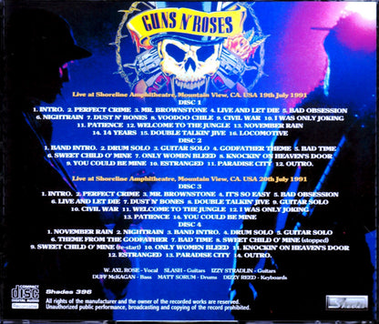 Guns N’ Roses/CA,USA 1991 2Days Complete