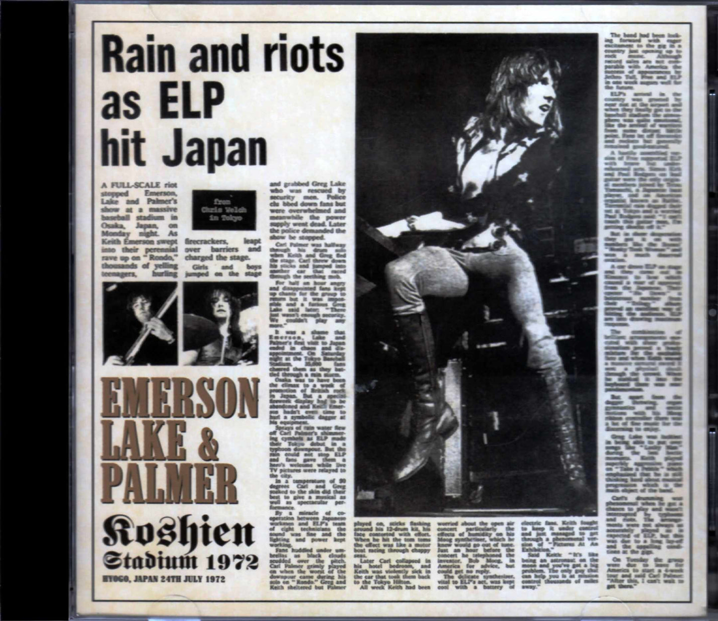 EL & P Emerson,Lake and Palmer/Hyogo,Japan 1972