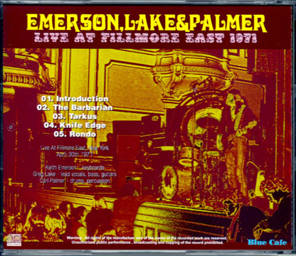EL & P Emerson,Lake and Palmer /NY,USA 1971