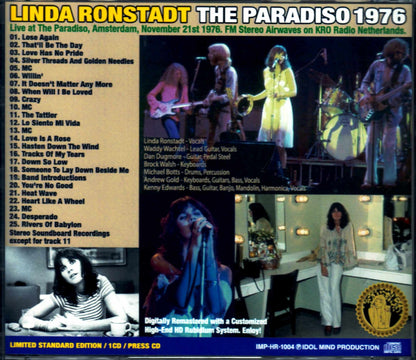 Linda Ronstadt/Holland 1976