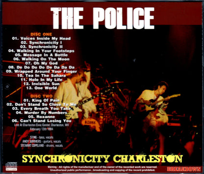 The Police/WV, USA 1984