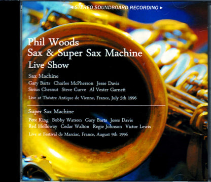 Phil Woods,Super Sax Machine/France 1996