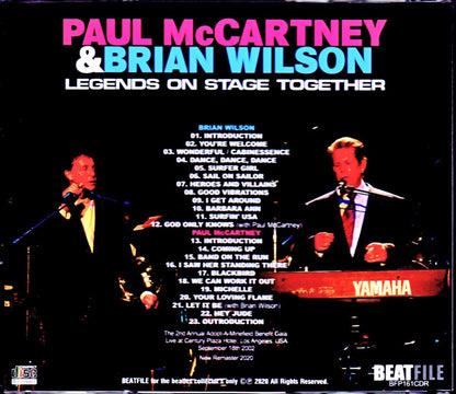Paul McCartney,Brian Wilson/CA,USA 2002
