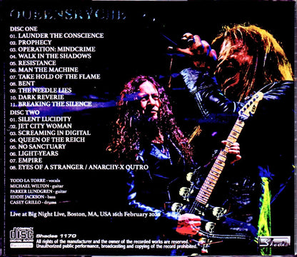 Queensryche/MA, USA 2020
