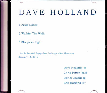 Dave Holland,Chris Potter/Germany 2016