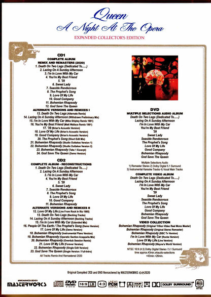 Queen/A Night at the Opera Expanded Collector's Edition