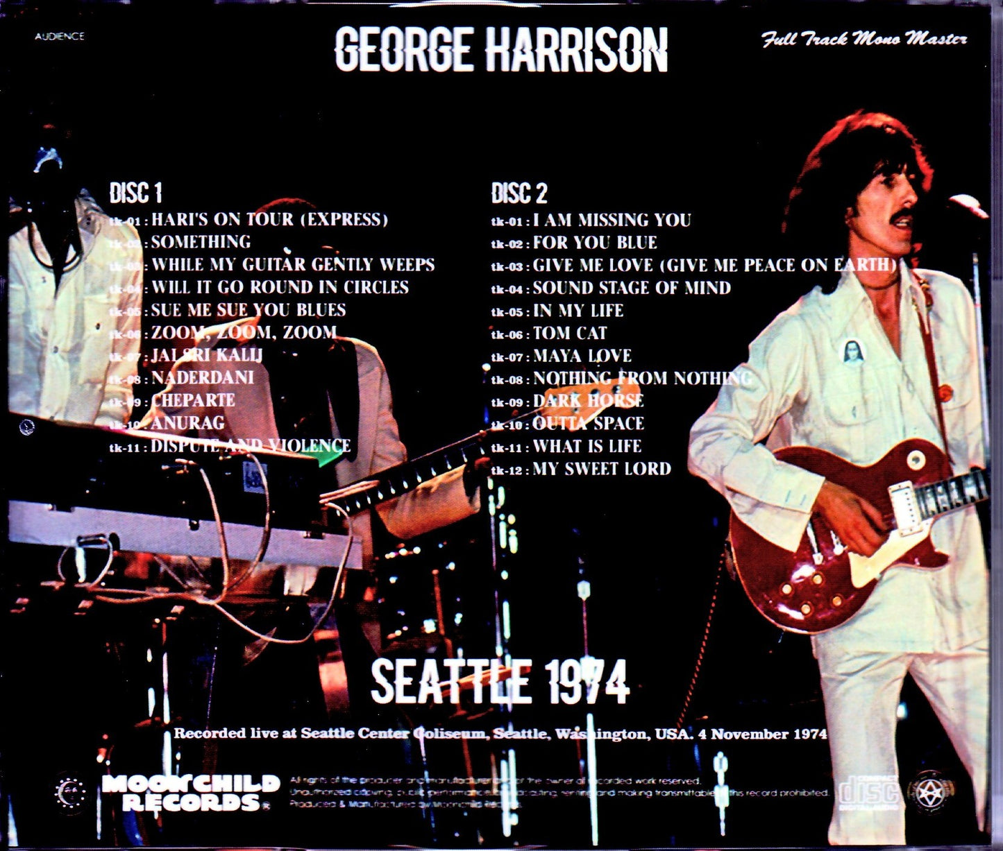 George Harrison/WA,USA 1974
