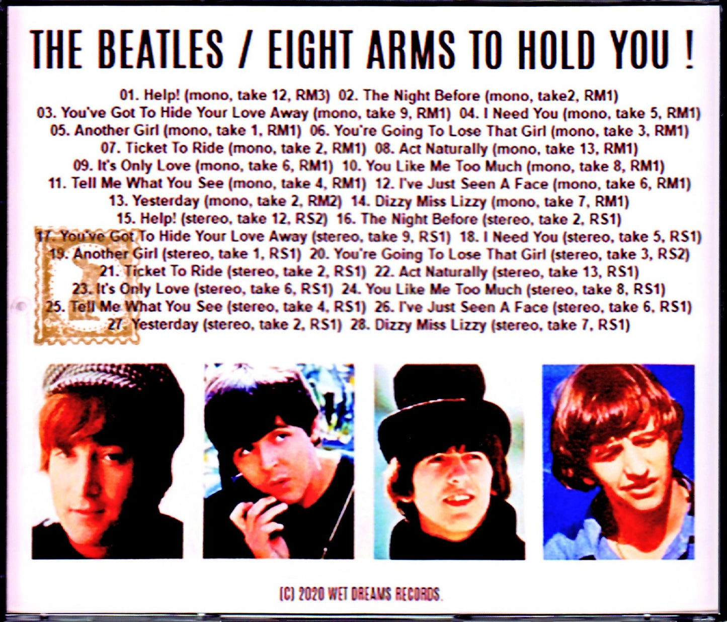Beatles/Help!The four of us are idols Demos,Outtakes and Sessions
