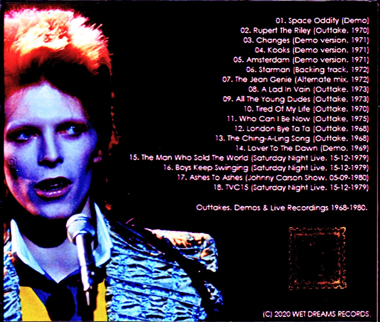 David Bowie/Outtakes, Demos & Live Recordings 1969-1980
