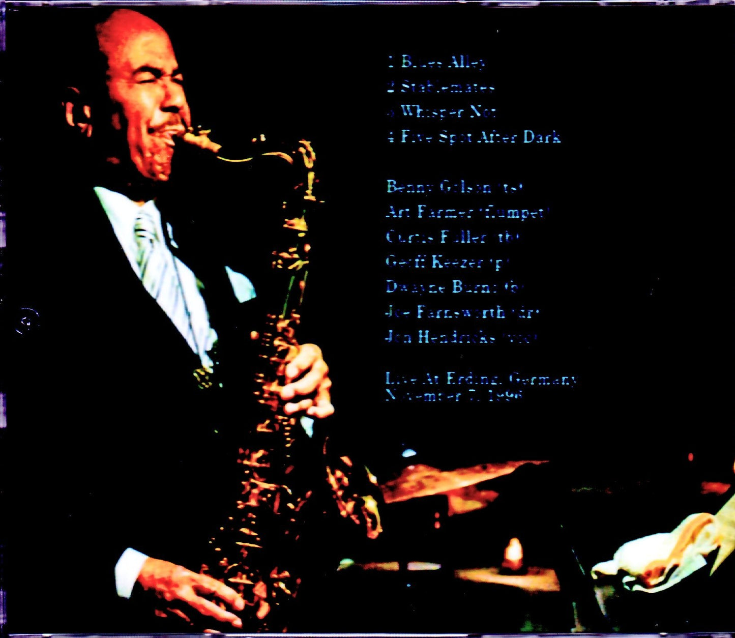 Benny Golson Sextet,Art Farmer/Germany 1996