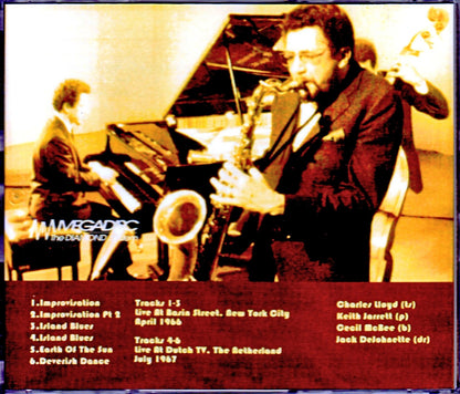 Charles Lloyd Quartet, Keith Jarrett, Jack Dejohnette/NY, USA 1966 & more