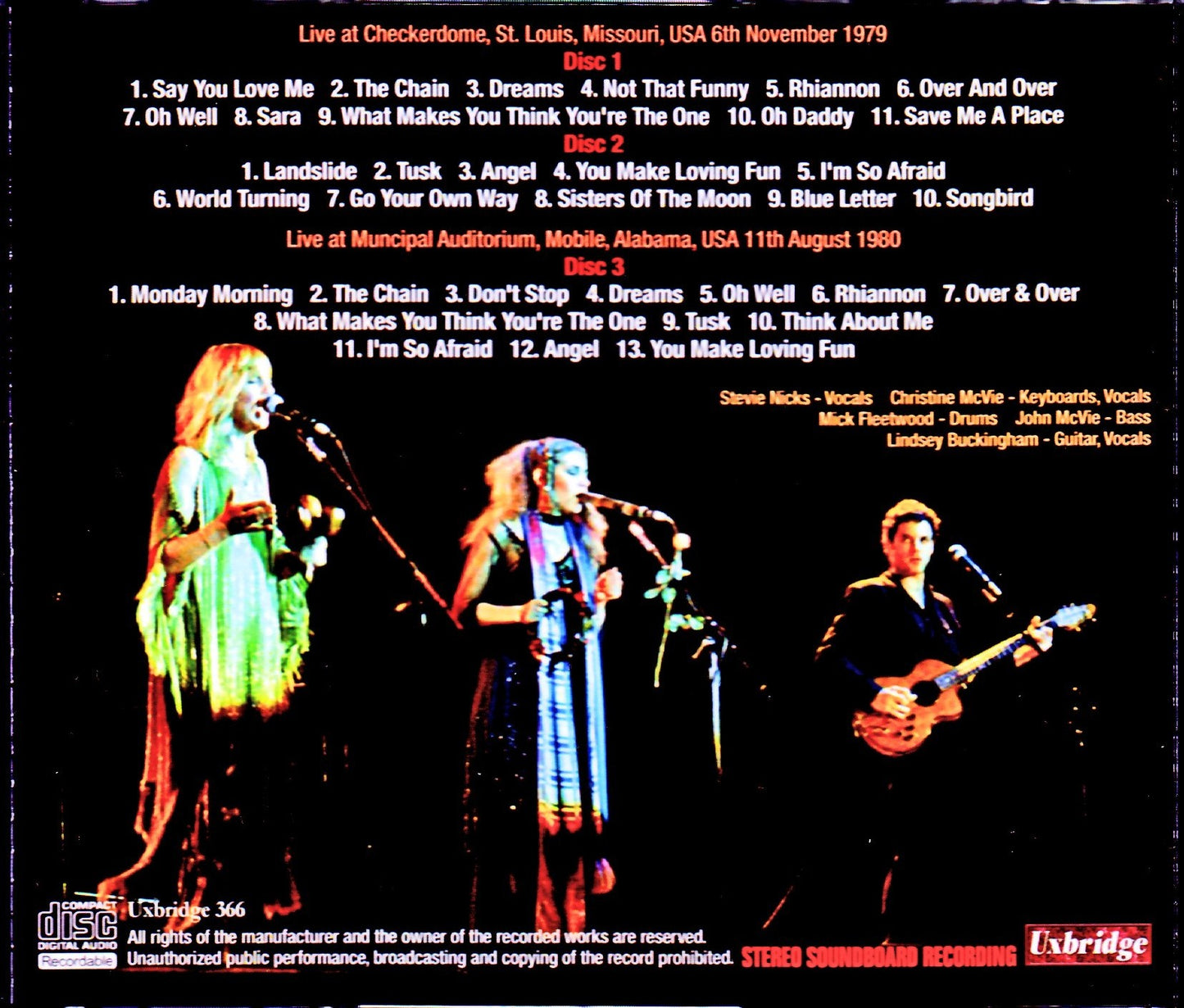 Fleetwood Mac/MO, USA 1979 & more