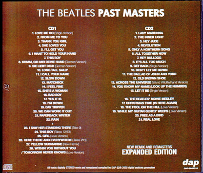 Beatles/Past Masters New Remix and Remasters