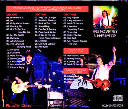 Paul McCartney/Canada 2009 & more