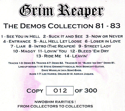 Grim Reaper/Demos Collection 1981-1983