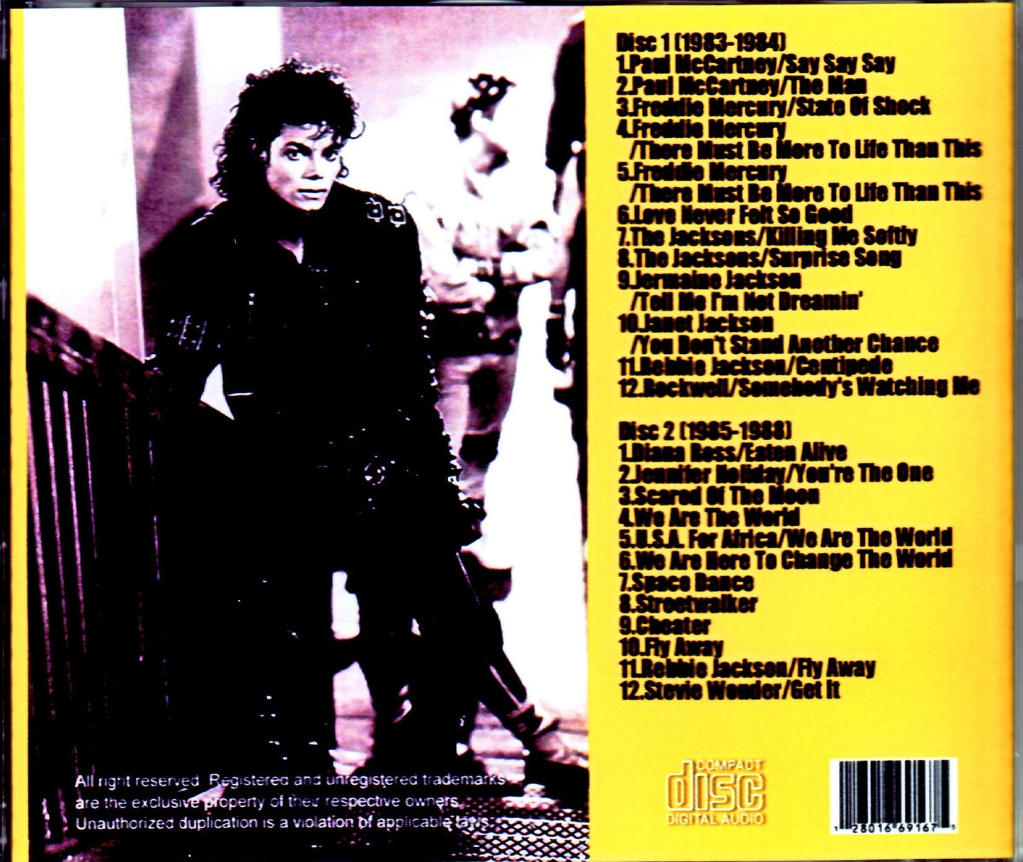 Michael Jackson/Complete Outtakes, Duets & Collaborations 1983-1988