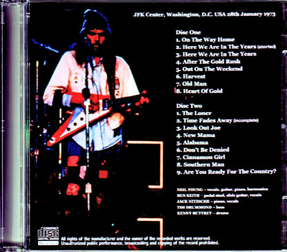 Neil Young & Stray Gators/WA, USA 1.28.1973