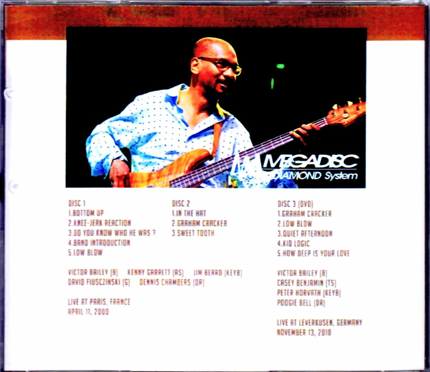 Victor Bailey Group/France 2000 & more