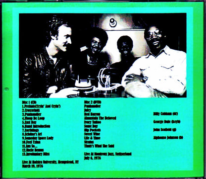 Billy Cobham,George Duke Band,John Scofield/NY,USA 1976 & more