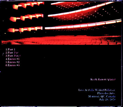 Keith Jarrett/Canada 1979