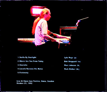 Lyle Mays Quartet/Sweden 1992