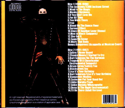 Michael Jackson/Complete Outtakes, Duets & Collaborations 1989-1992