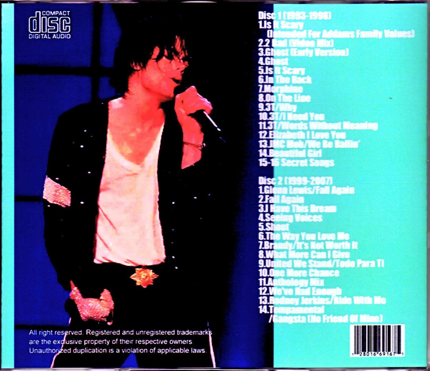 Michael Jackson/Complete Outtakes, Duets & Collaborations 1993-2007