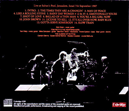 Bob Dylan,Tom Petty and the Heartbreakers/Israel 1987 Complete