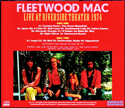 Fleetwood Mac/WI, USA 1974