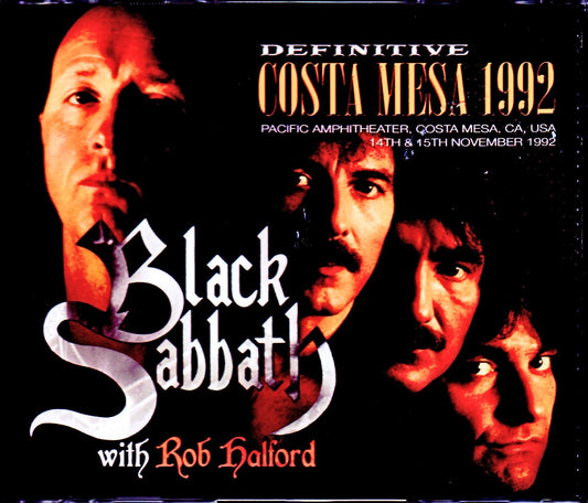 Black Sabbath,Rob Halford/CA,USA 1992 2 Days Complete & more