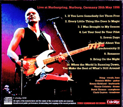 Sting/Germany 1996